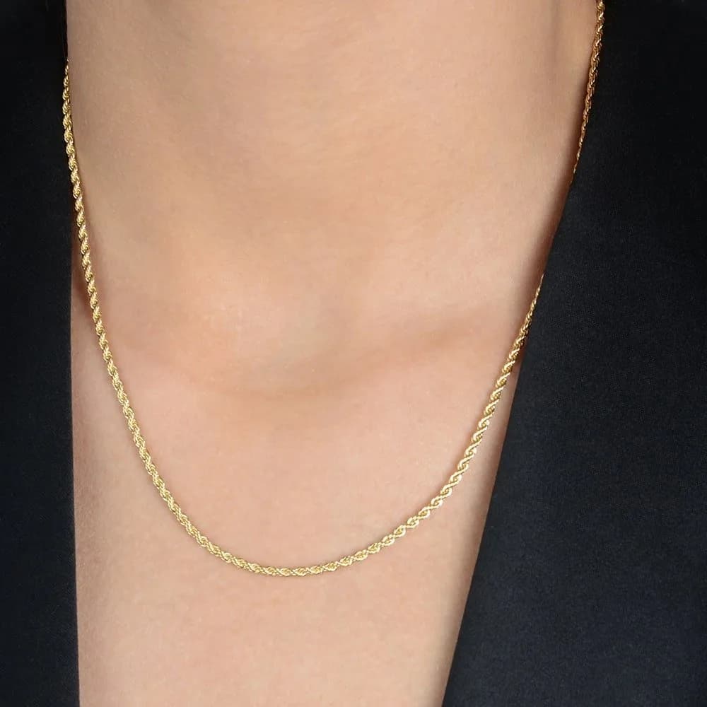 Colar Baiano Dourado · Banhado a Ouro 18k